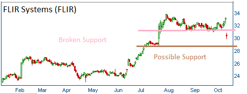 Broken Support on FLIR