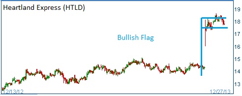 Bullish Flag on HTLD