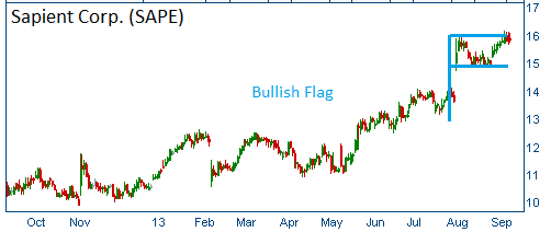 Bullish Flag on SAPE